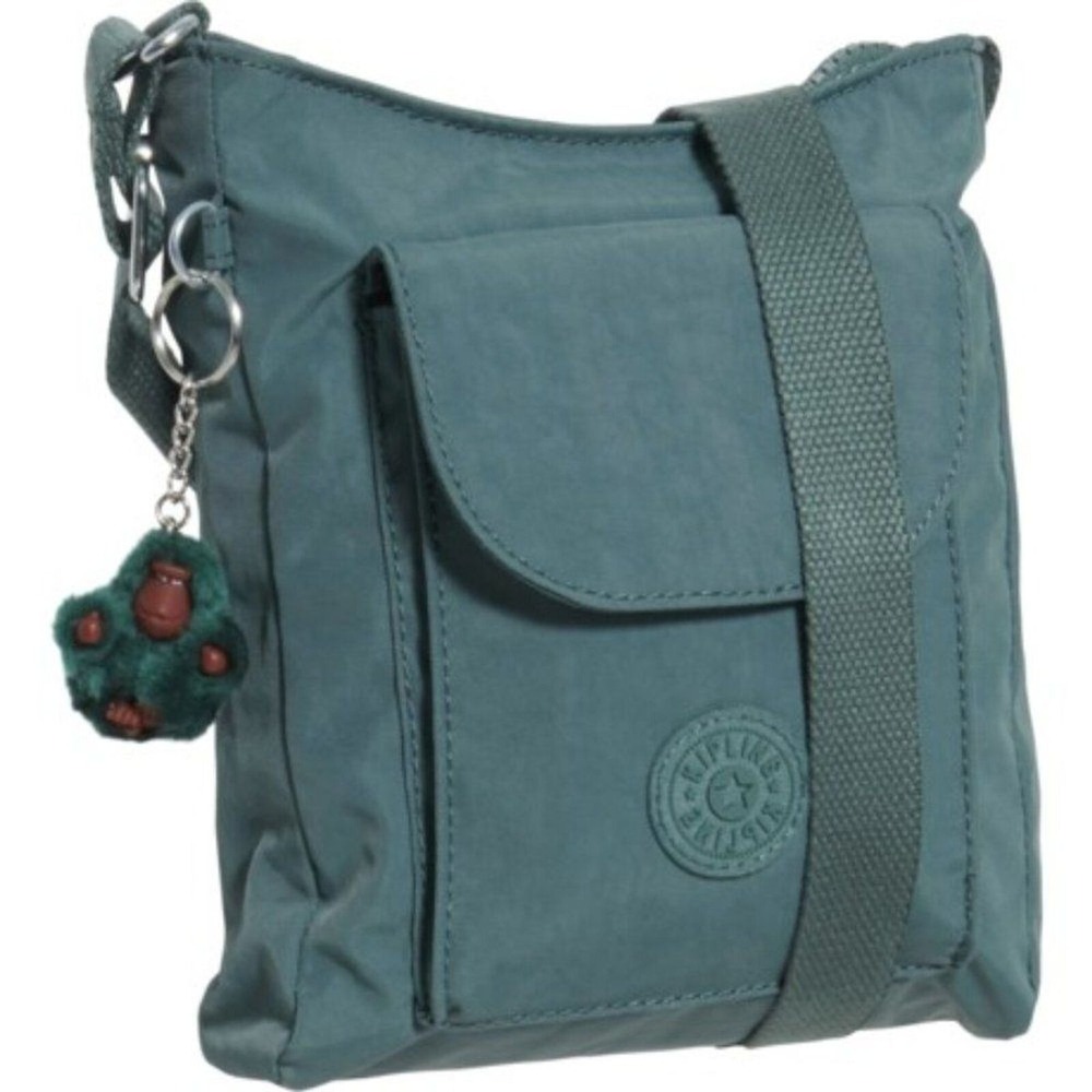 Kipling Julieta Crossbody Bag in Aloe Nylon New with Tags Shoulder Travel‎